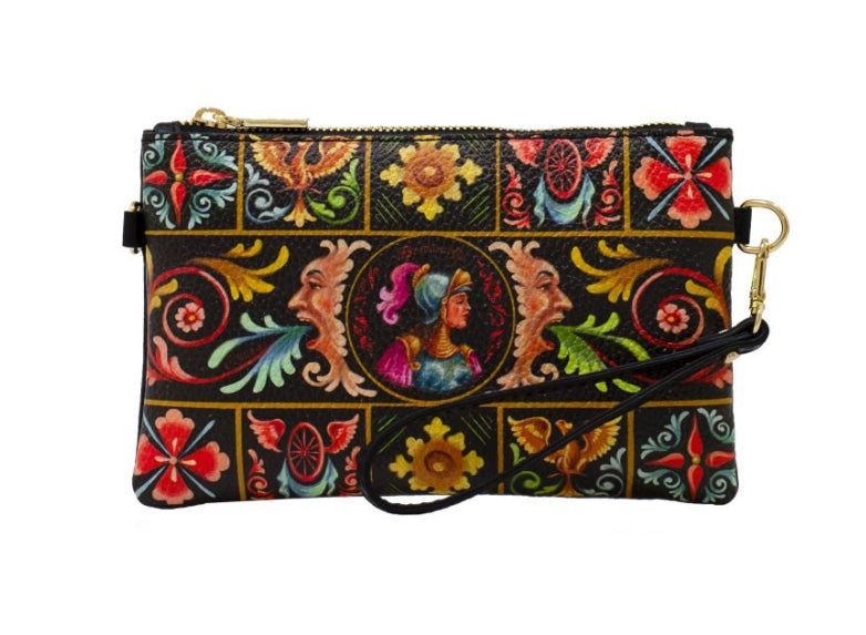 POCHETTE BRADAMANTE NERA Ammia