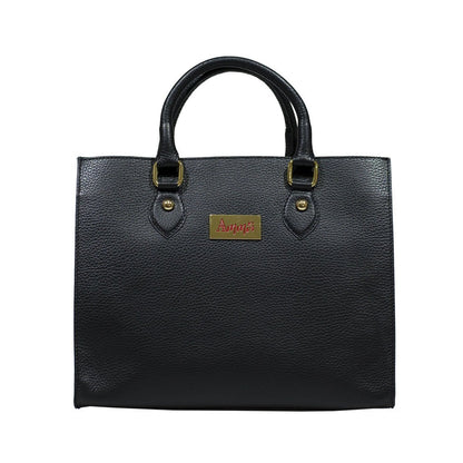 SHOPPING BAG BUSY ROCK SCARAMANZIA NERA Ammia